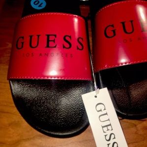 Guess sandels / slides size 10